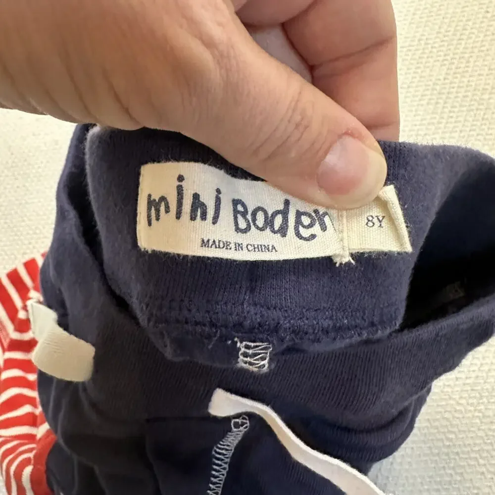 COPY - Mini Boden Striped Baggies